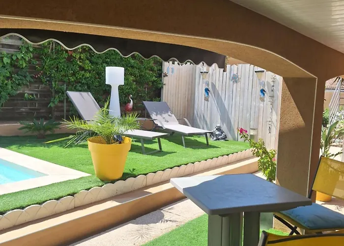 Mimilou Mont St Loup Piscine Privée Appartement